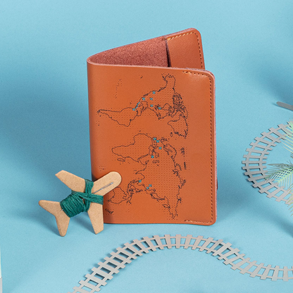 "Stitch Where You've Been" Passport Cover Kit