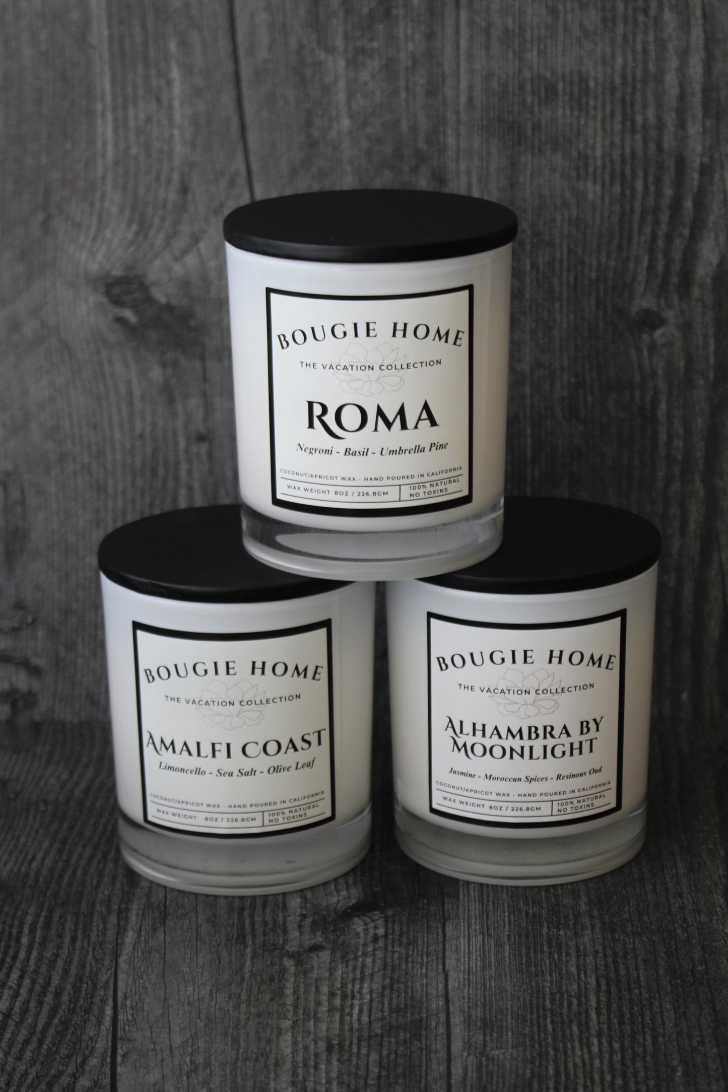 BOUGIE HOME: Vacation Collection Candles
