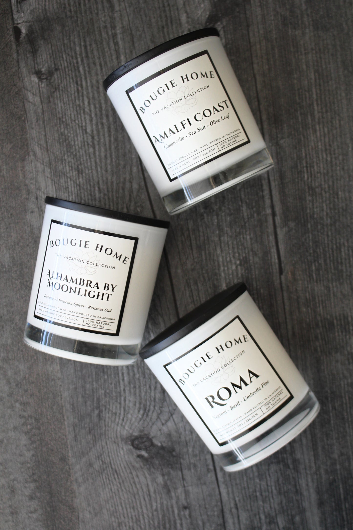 BOUGIE HOME: Vacation Collection Candles