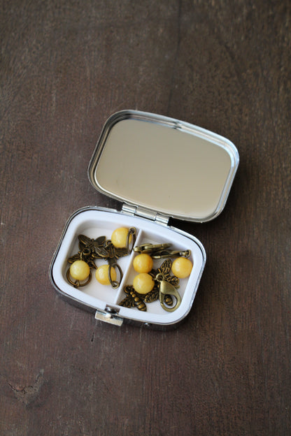 Bumblebee Stitch Marker Tin