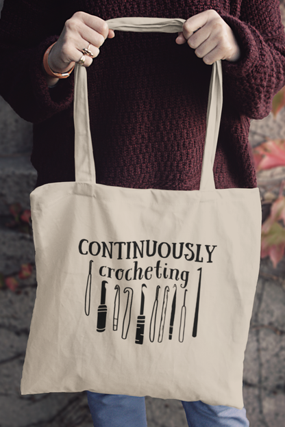 Continuously Crocheting Tote