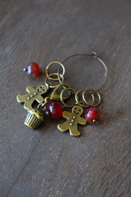 Cozy Baking Stitch Markers Set