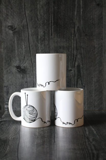 Knitting Mom Mug