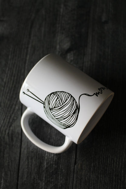 Knitting Mom Mug