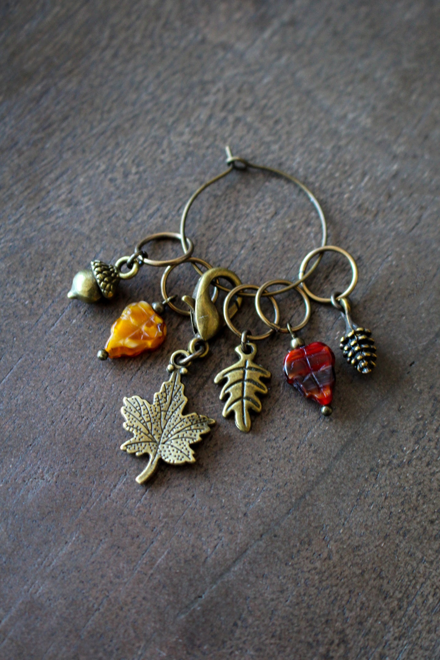 Feels Like Fall Stitch Markers Set