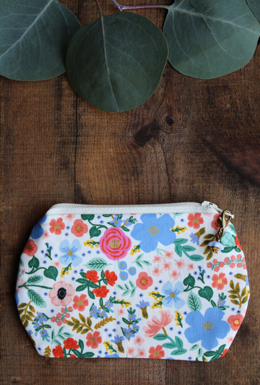 Spring Bouquet Zippered Pouch