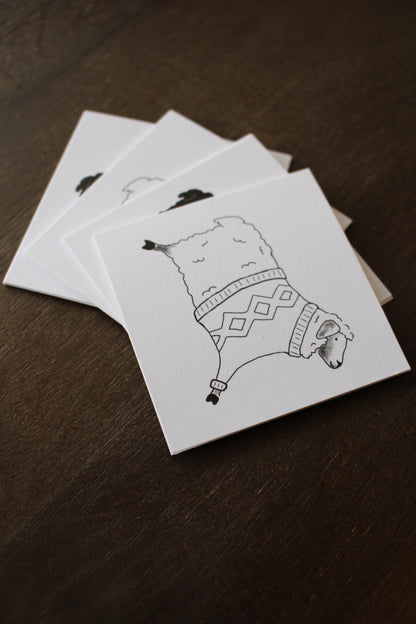 Little Sheep Gift Card Set