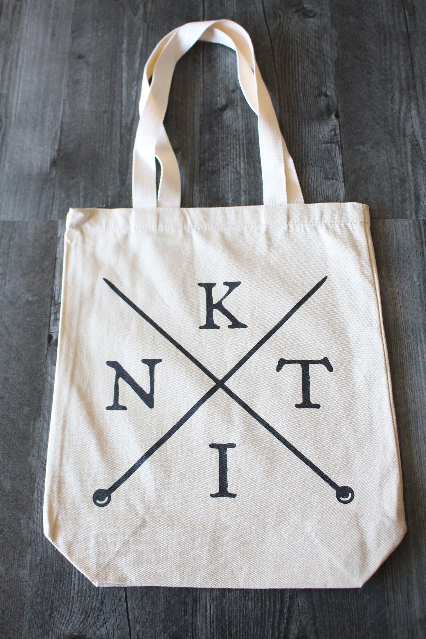 "KNIT" Tote Bag