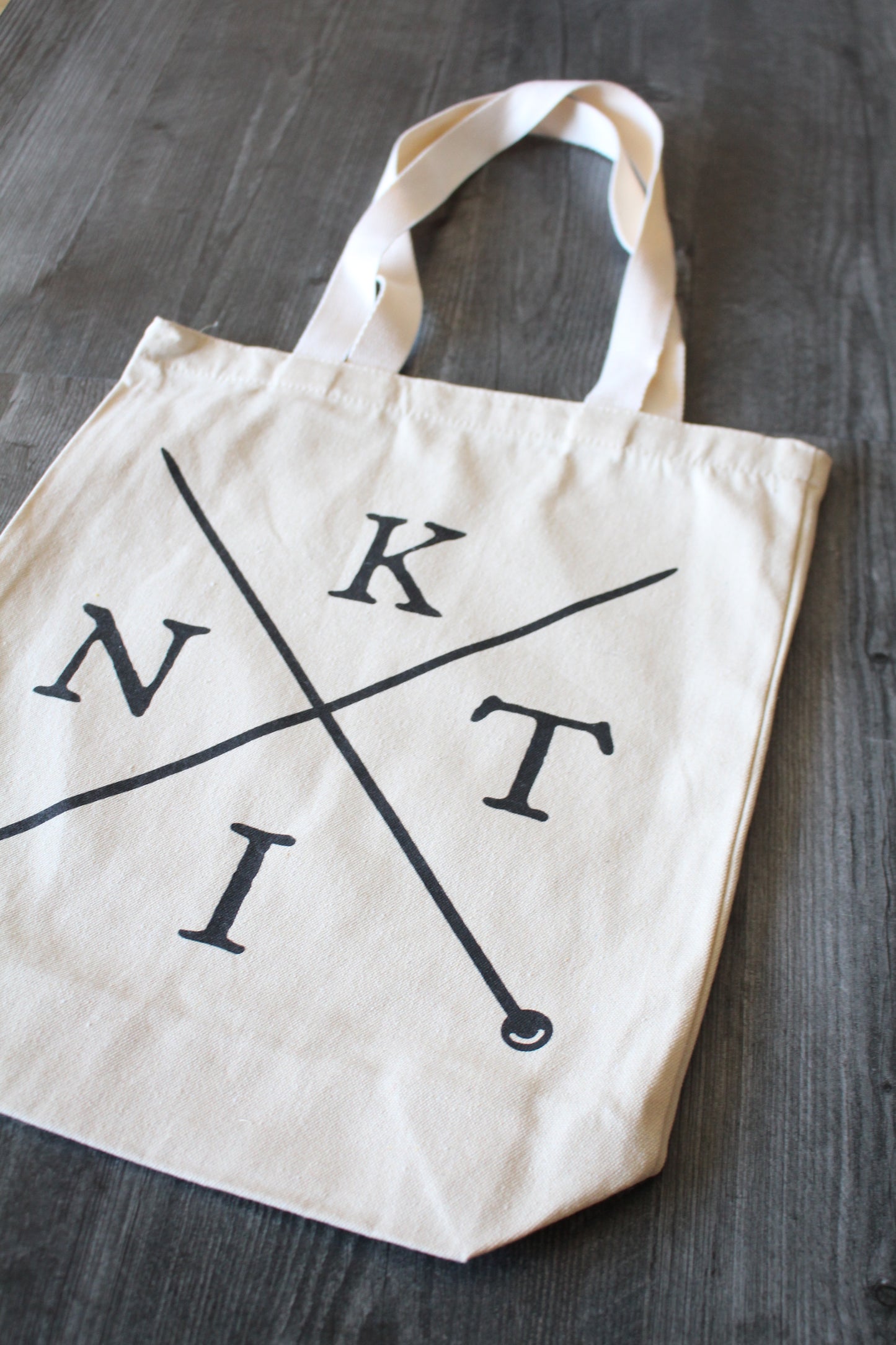 "KNIT" Tote Bag