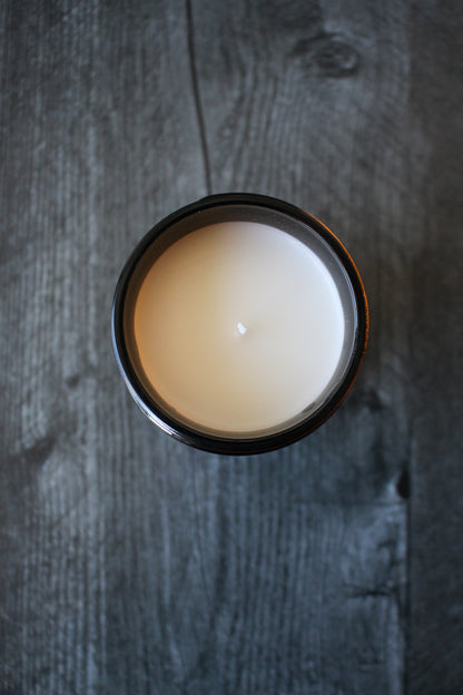 Hand-Poured Soy Wax Candle For Quilting and Sewing | Winter Forest