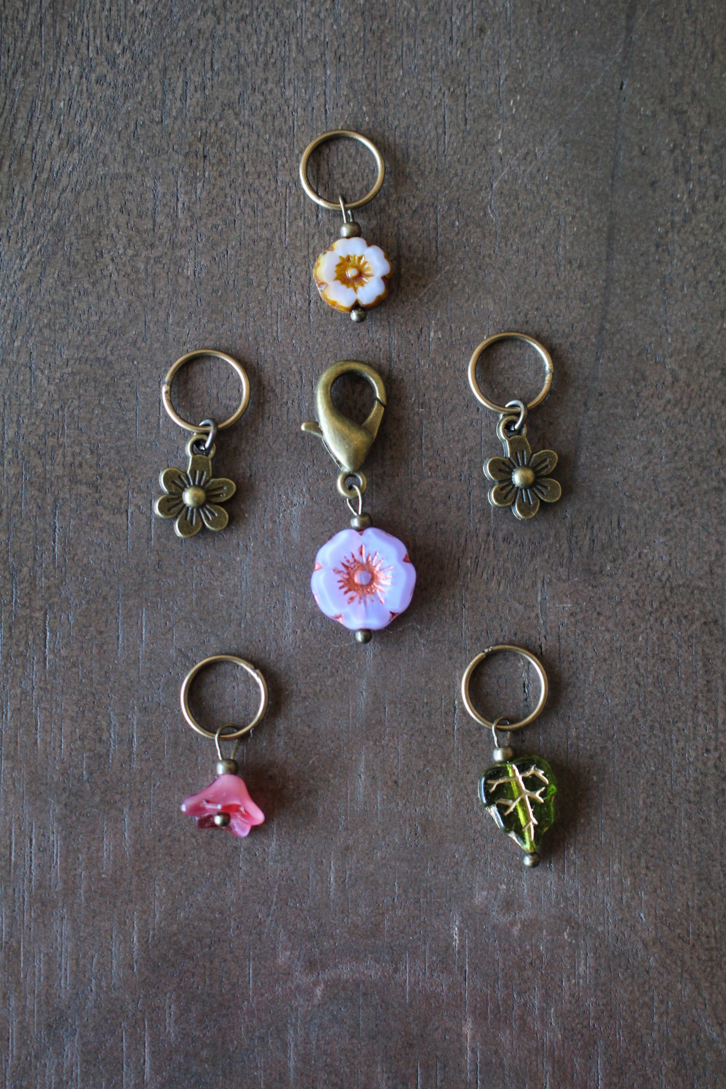 Springtime Stitch Markers Set