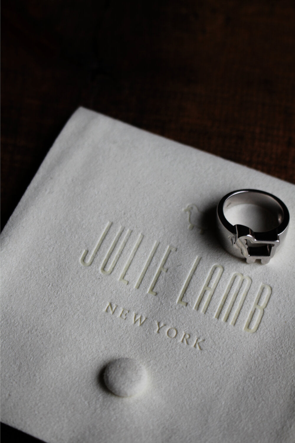 JULIE LAMB FINE JEWELRY Chubby Boyfriend Ring