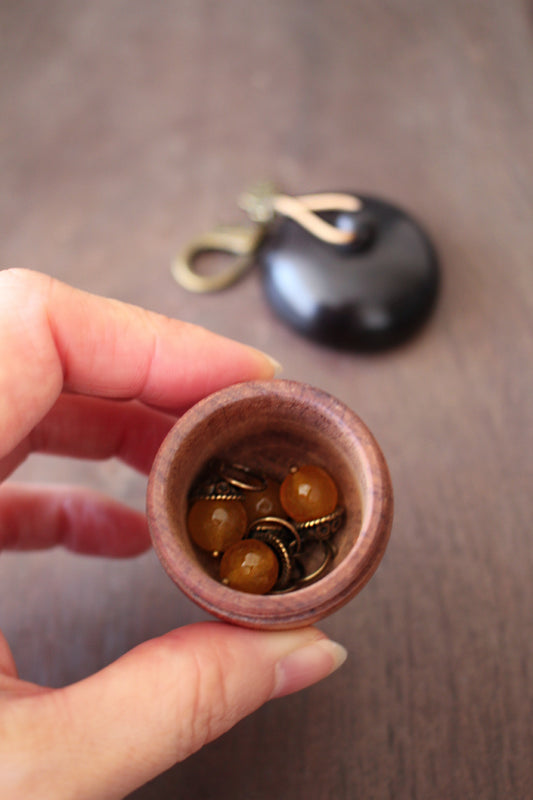 Large Acorn Stitch Marker Keeper