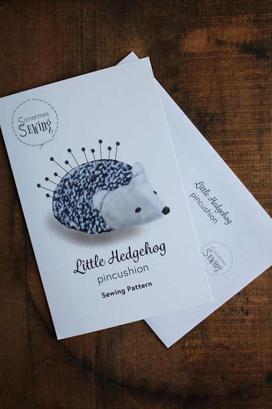 Little Hedgehog Pincushion Print Pattern