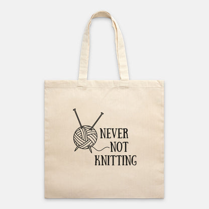 Never Not Knitting Tote
