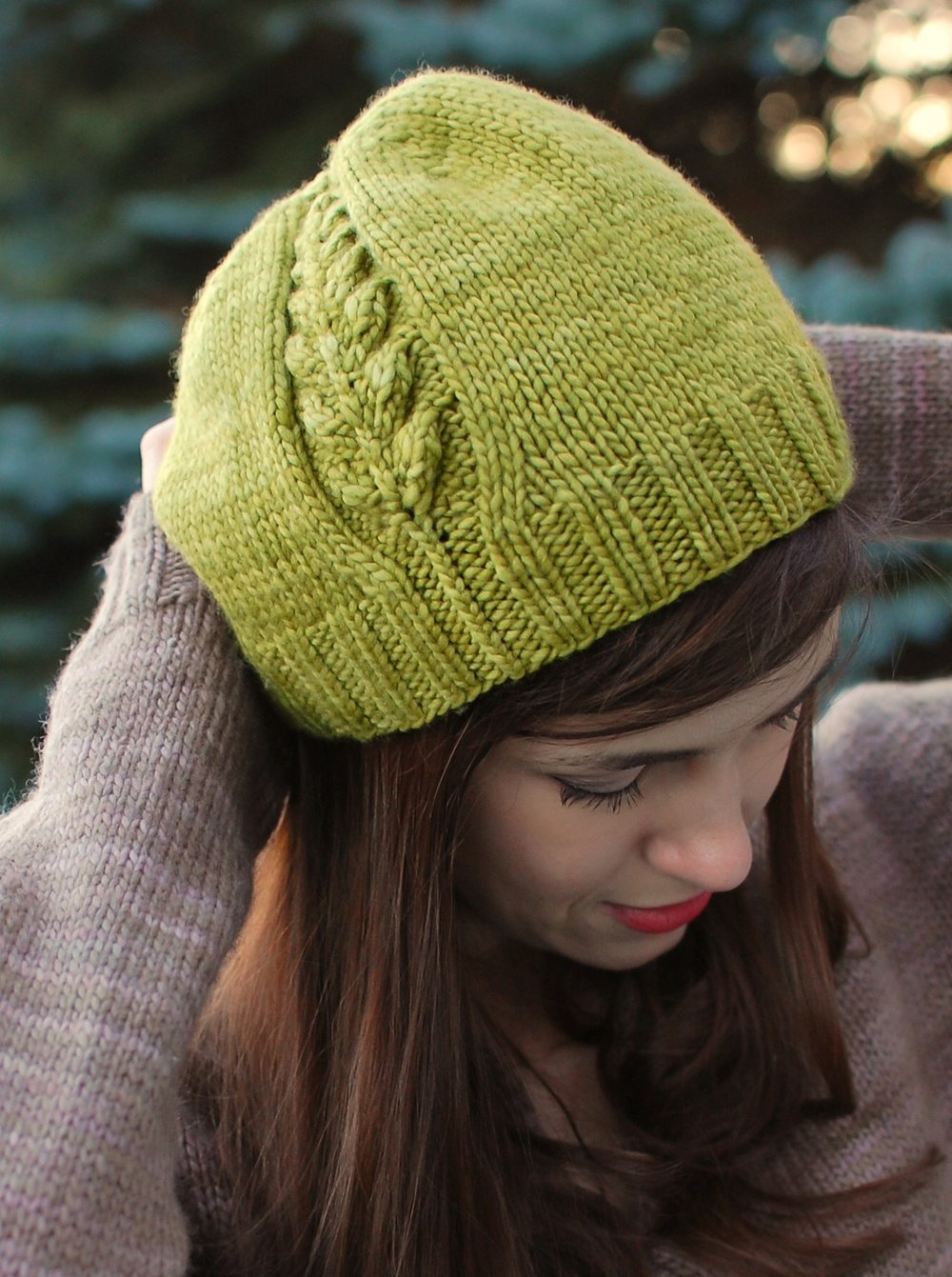 Perennial Beanie PDF Pattern – Never Not Knitting