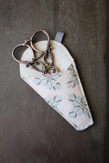 Pink Floral Scissor Sleeve