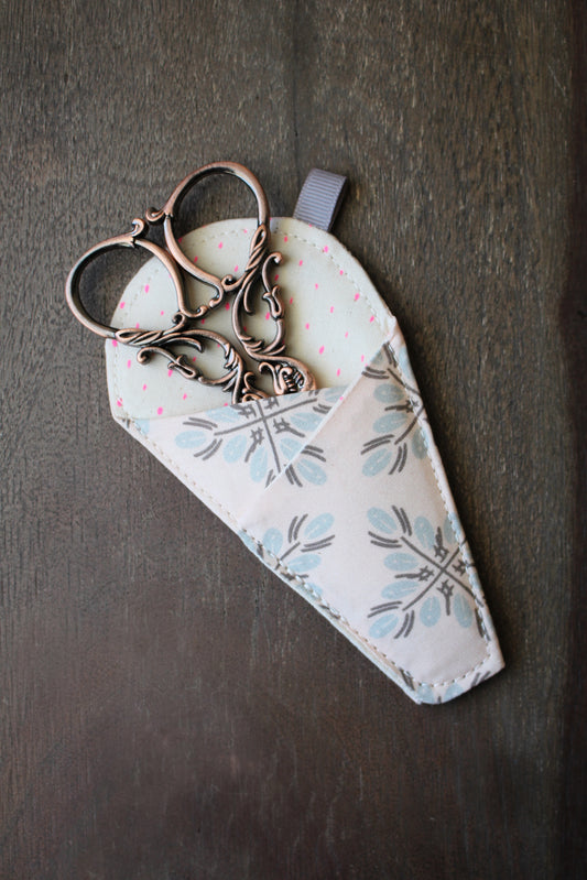 Pink Floral Scissor Sleeve