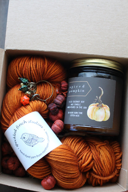 Hand-poured Spiced Pumpkin Soy Wax Candle