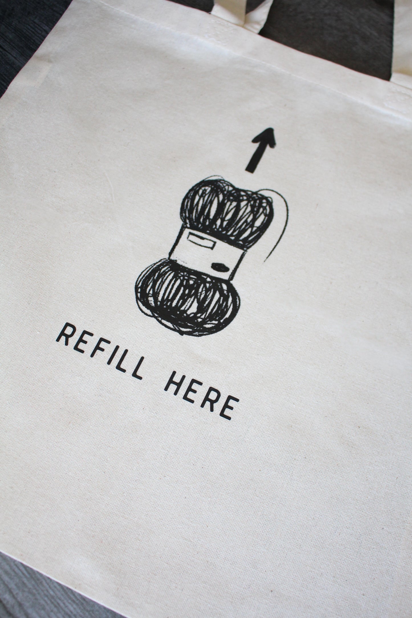 "Refill Here" Tote