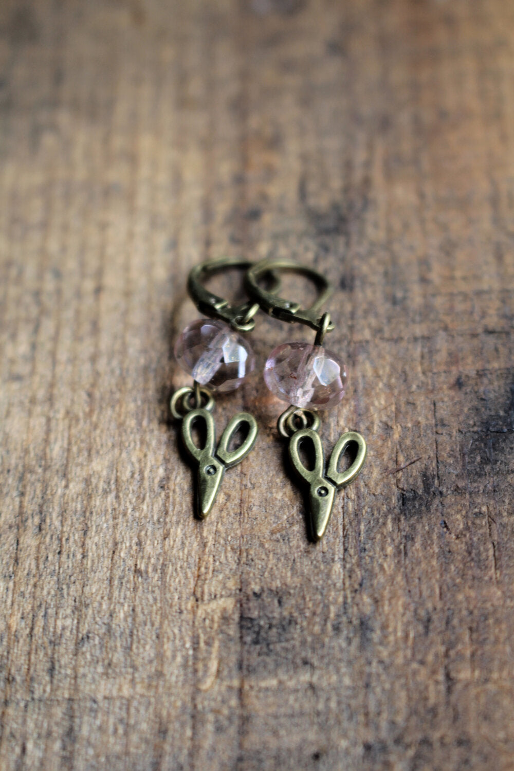 Scissor Charm Earrings