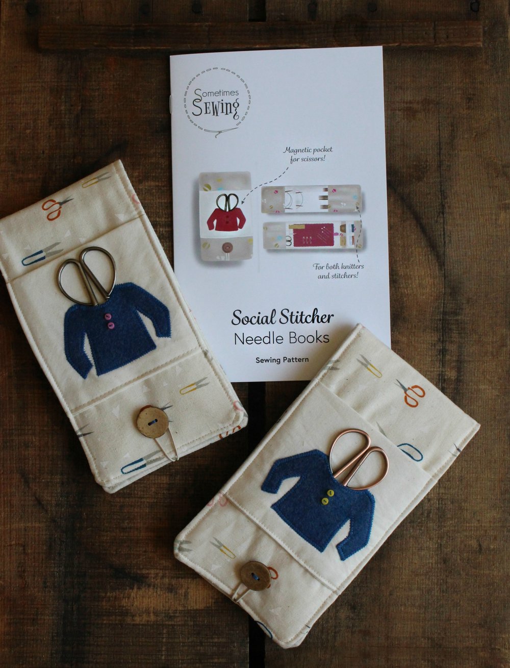 Social Stitcher / Knitter's Needle Book Kit