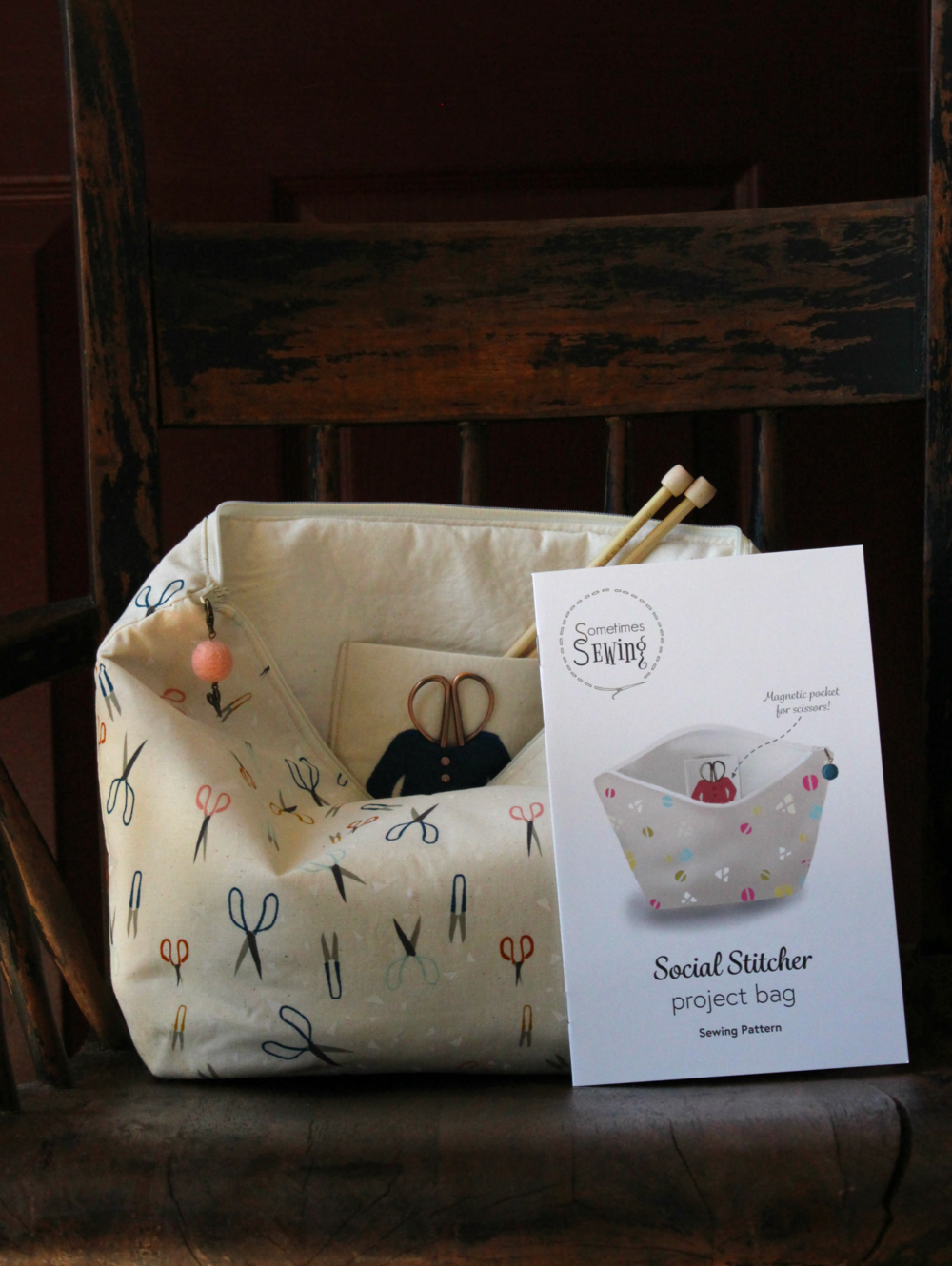 Social Stitcher / Project Bag Kit – Never Not Knitting