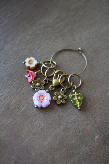 Springtime Stitch Markers Set