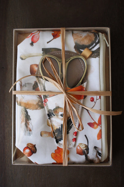 Squirrel & Acorn Gift Set