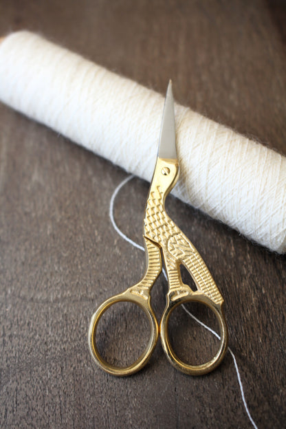 Gold-Plated Stork Scissors