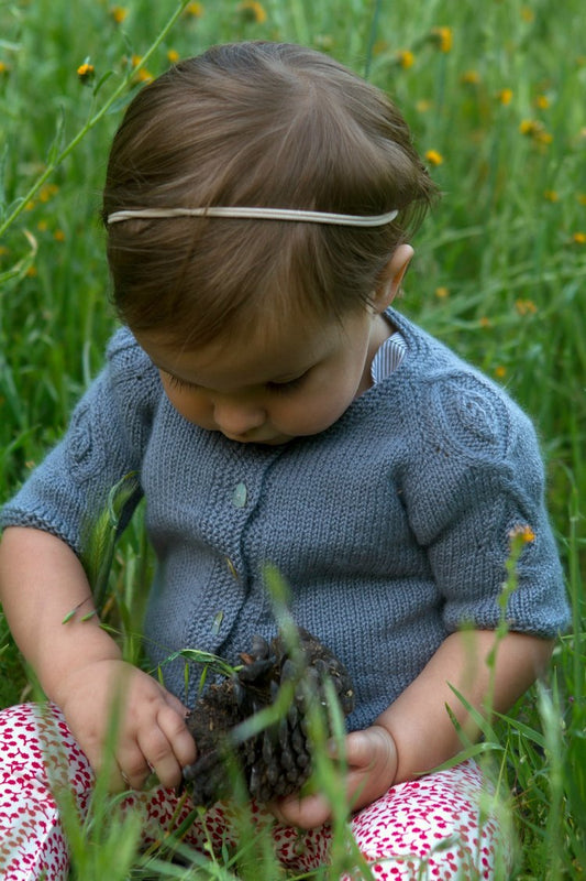 Tiny Vines Cardigan PDF Pattern