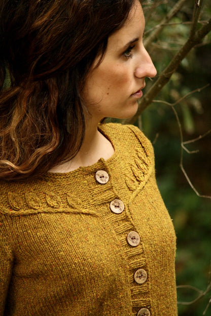 Twigs and Willows Cardigan PDF Pattern