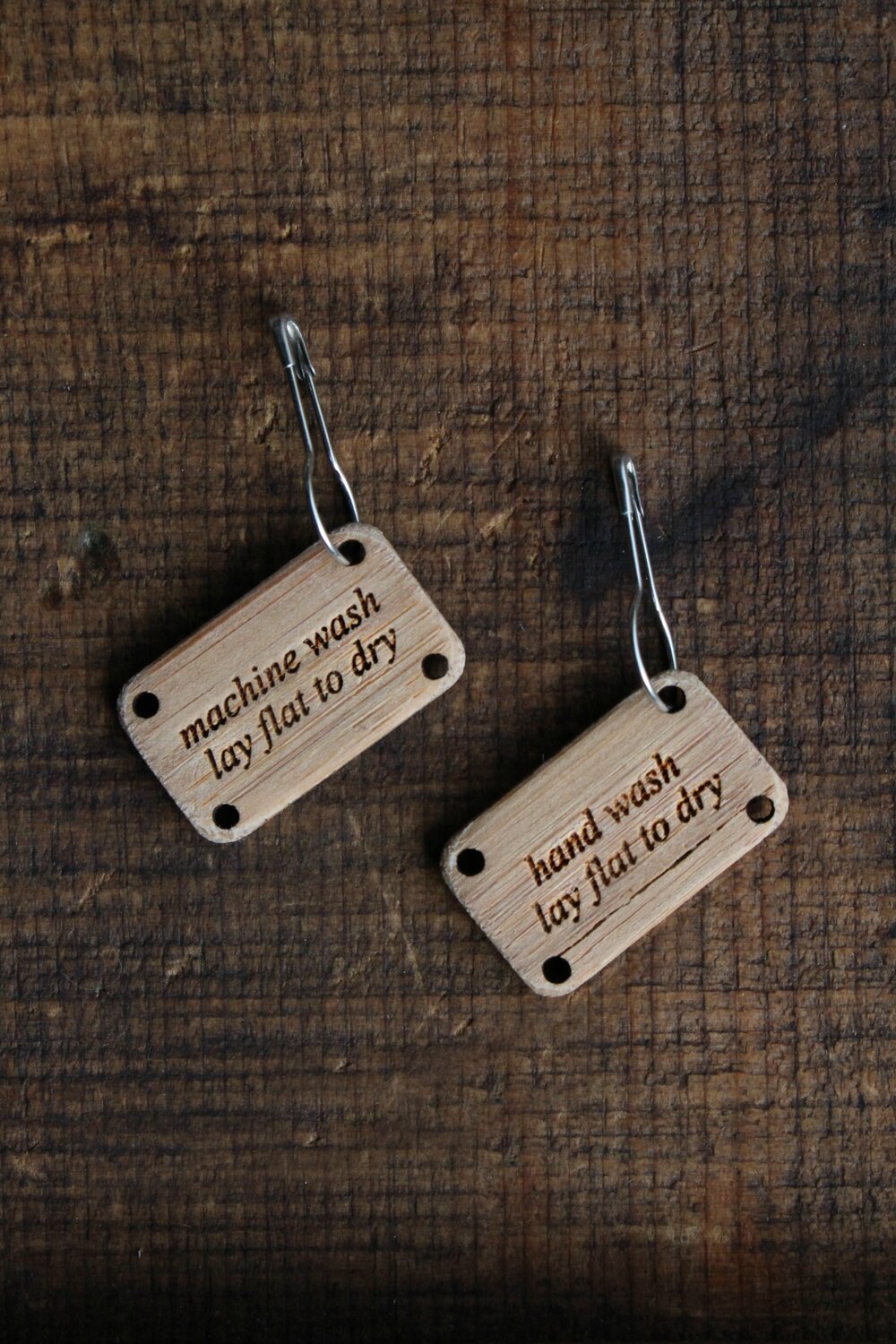 Wooden Wash Tags