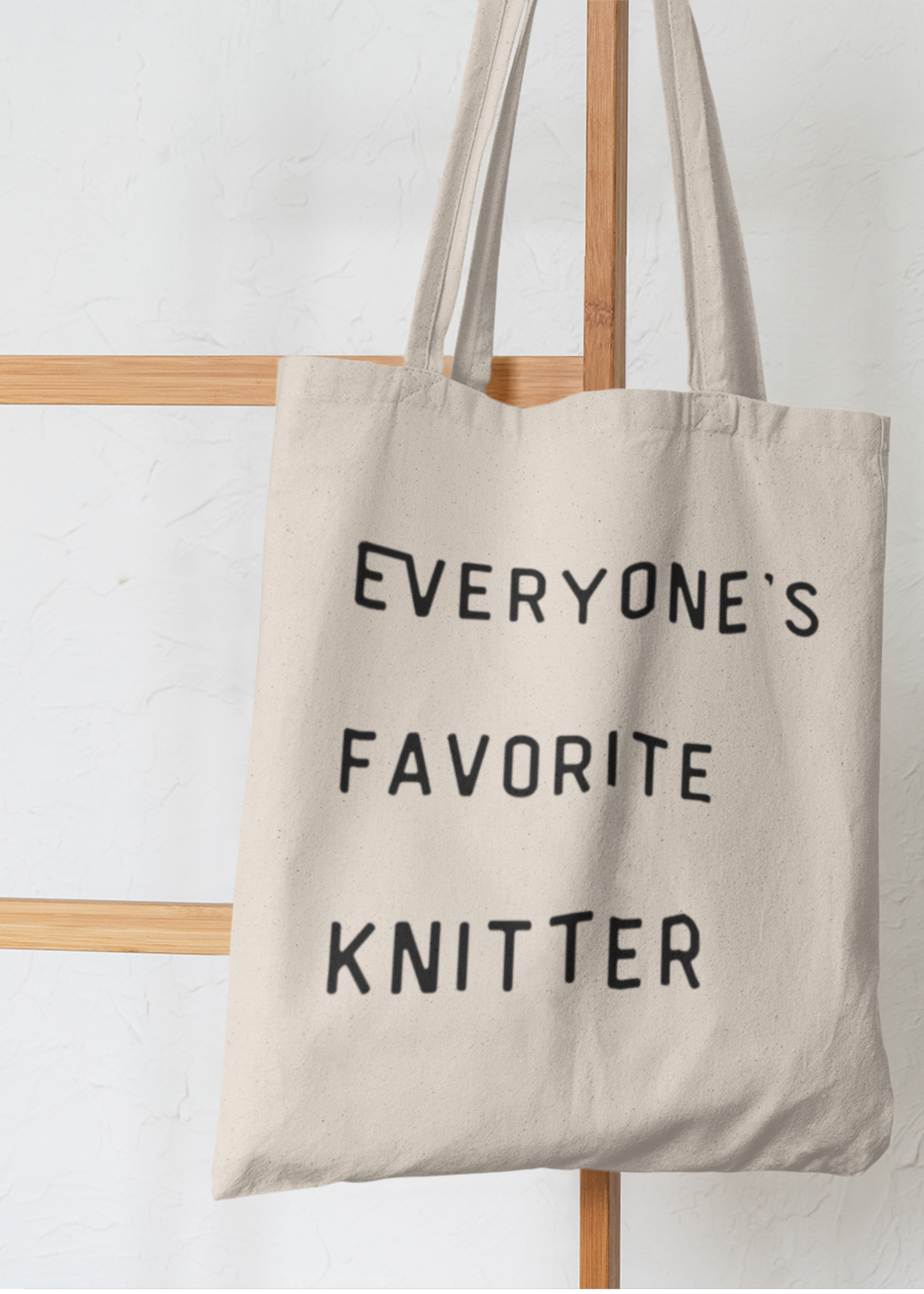"Everyone's Favorite Knitter" Tote Bag