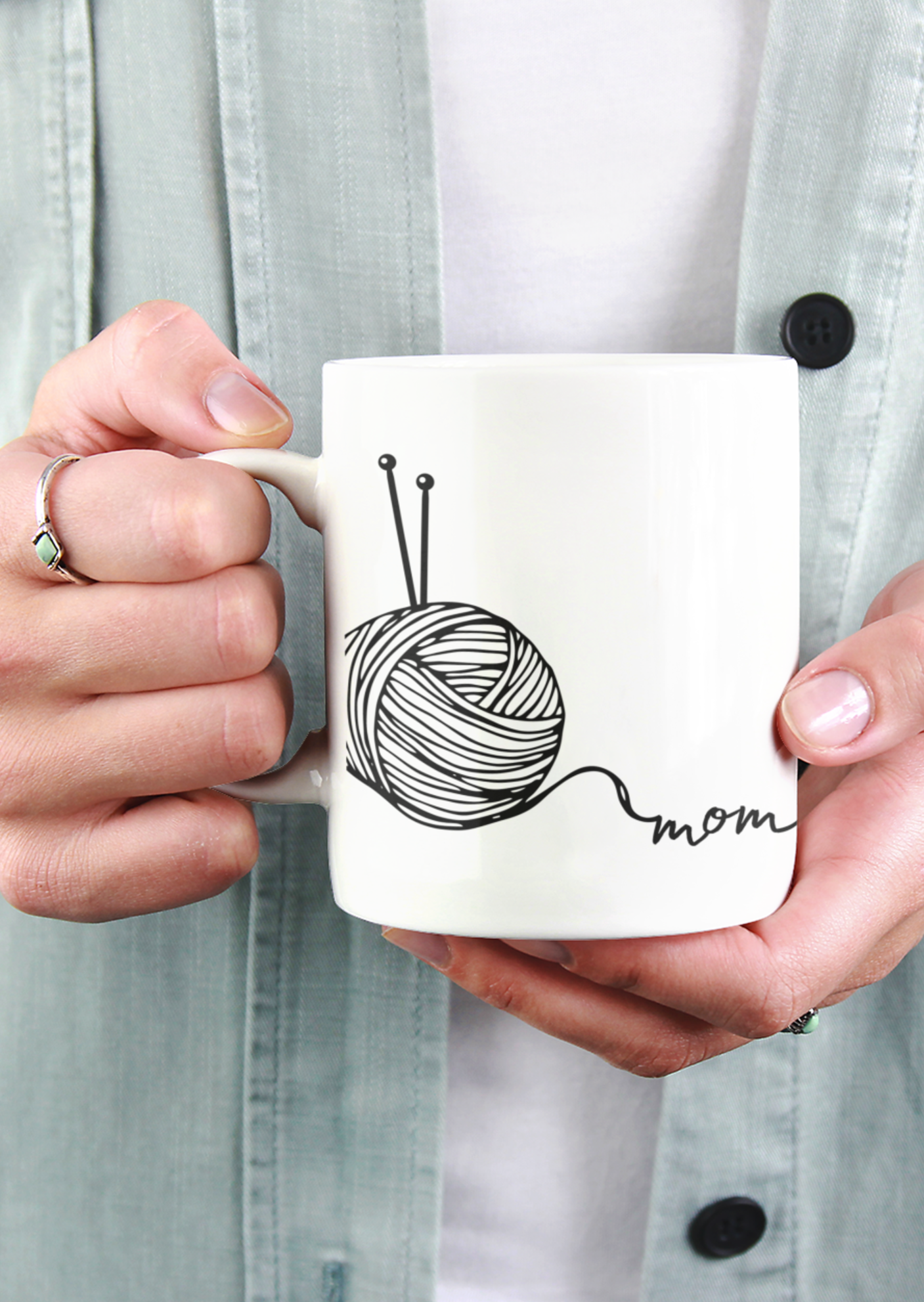 Knitting Mom Mug