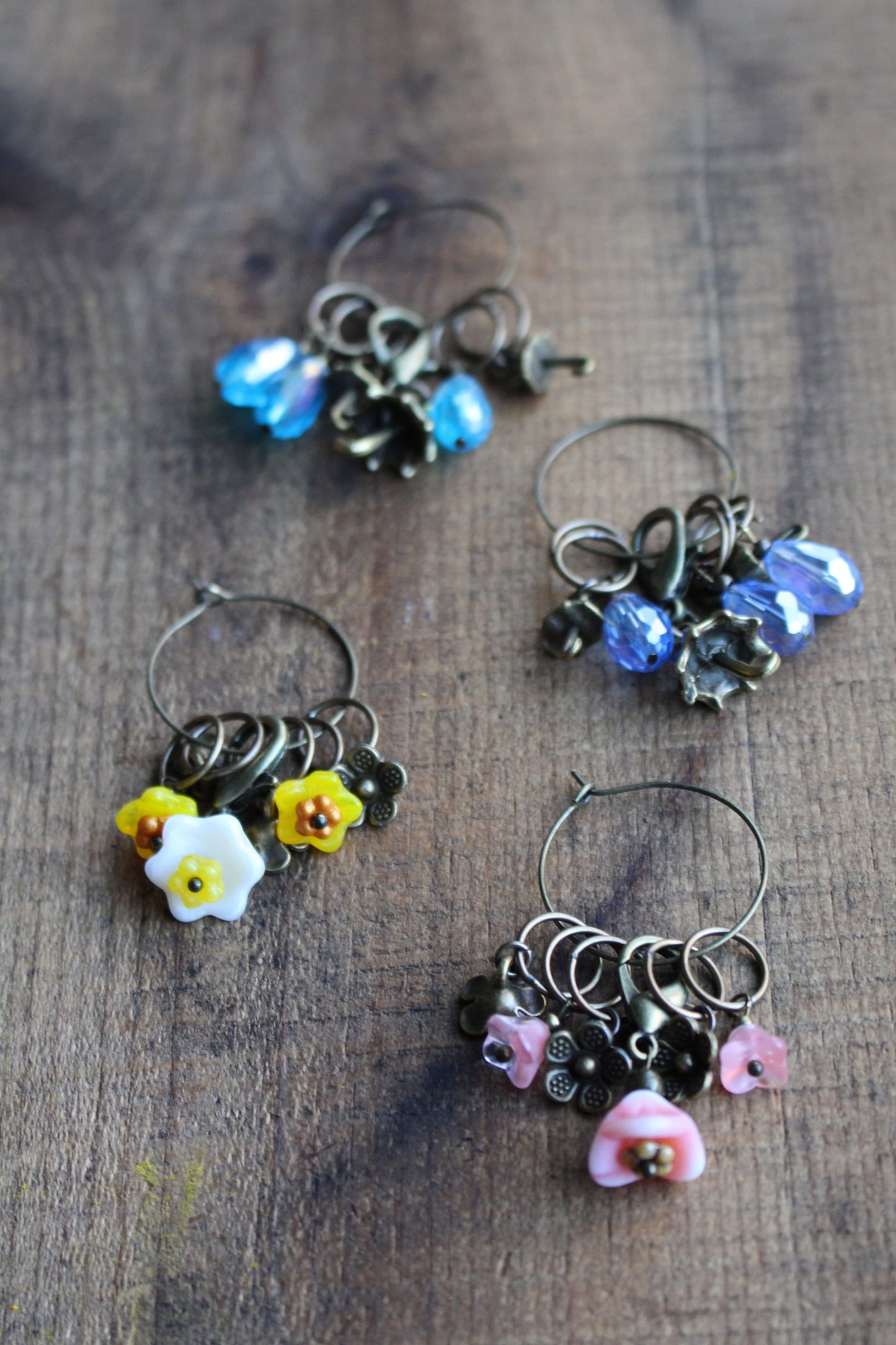 April Showers Bring May Flowers Stitch Markers