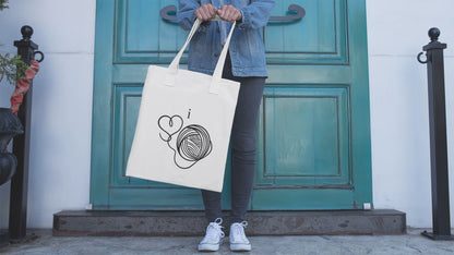 I Heart Yarn Tote