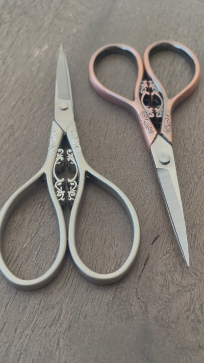Floral Teardrop Scissors