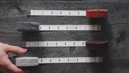 Hand-Stitched Woolen Tape Measures