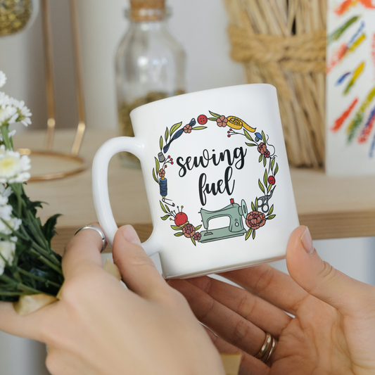 "Sewing Fuel" Mug