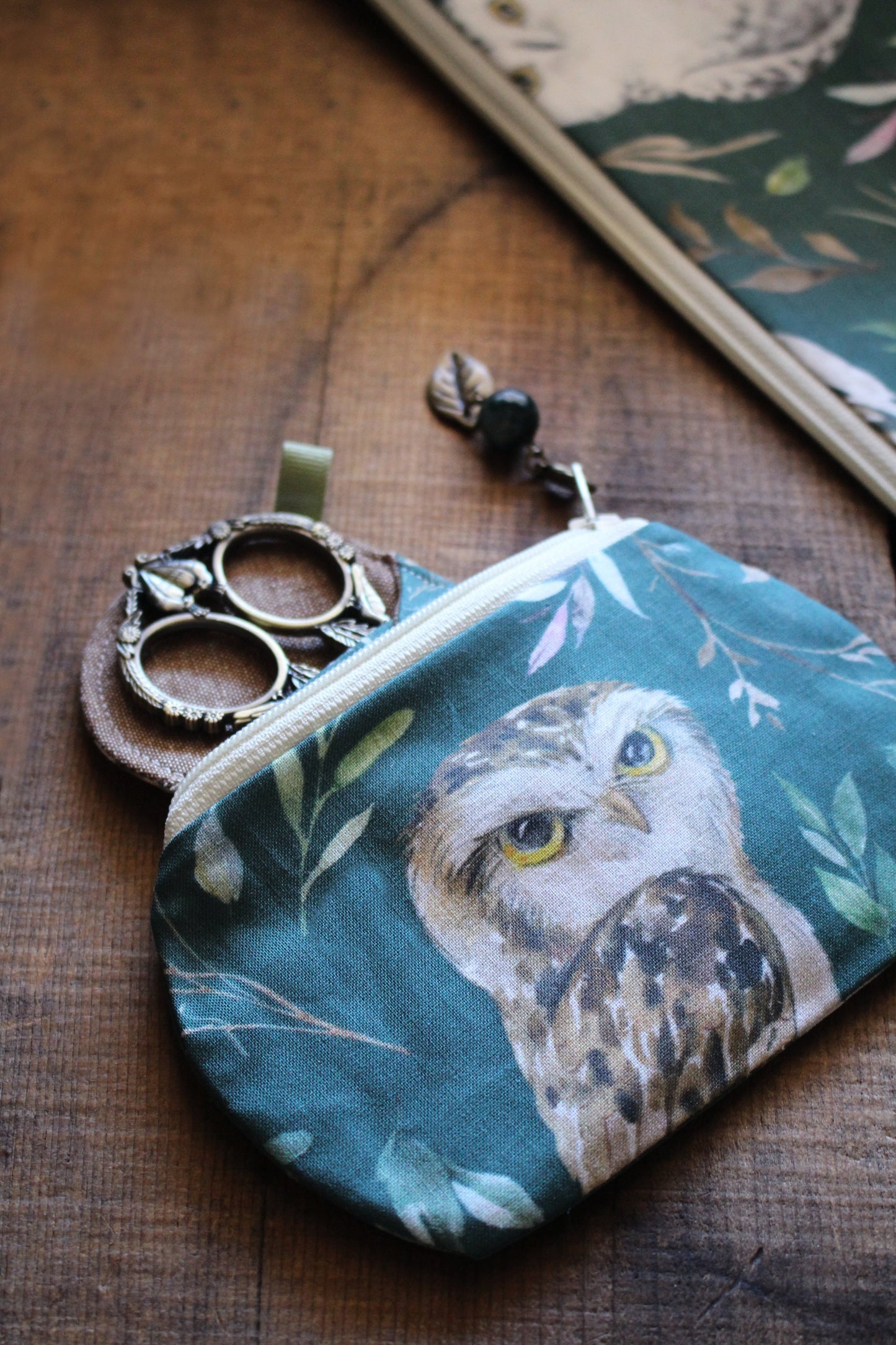 Owl Friends Mini Zippered Pouch