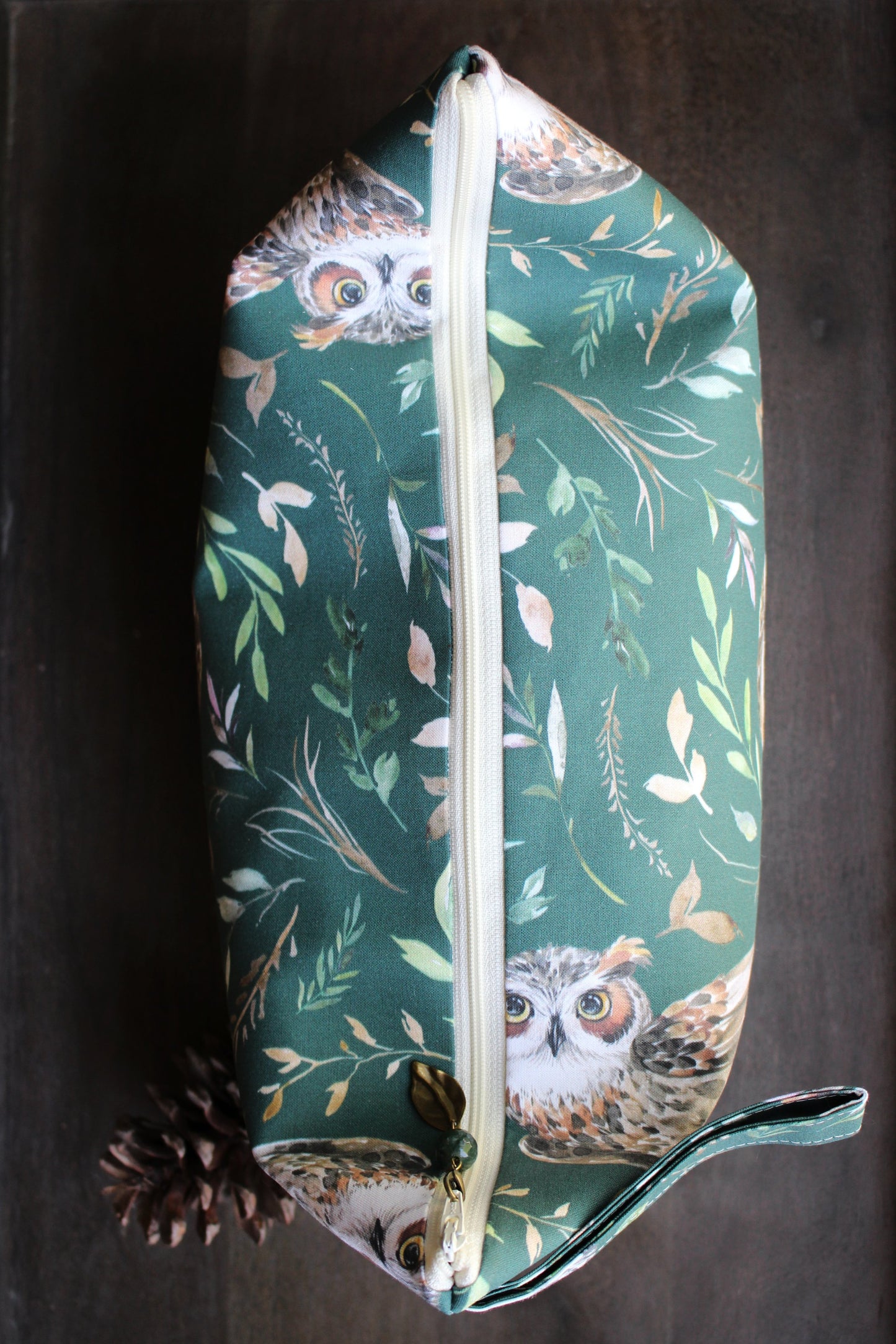 Owl Friends Zippered Project Pouch
