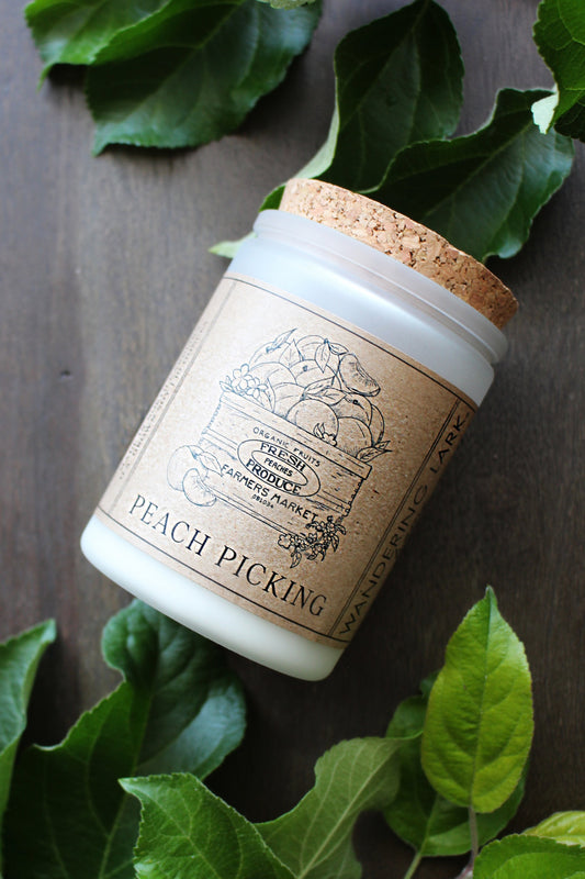 Peach Picking Soy Candle