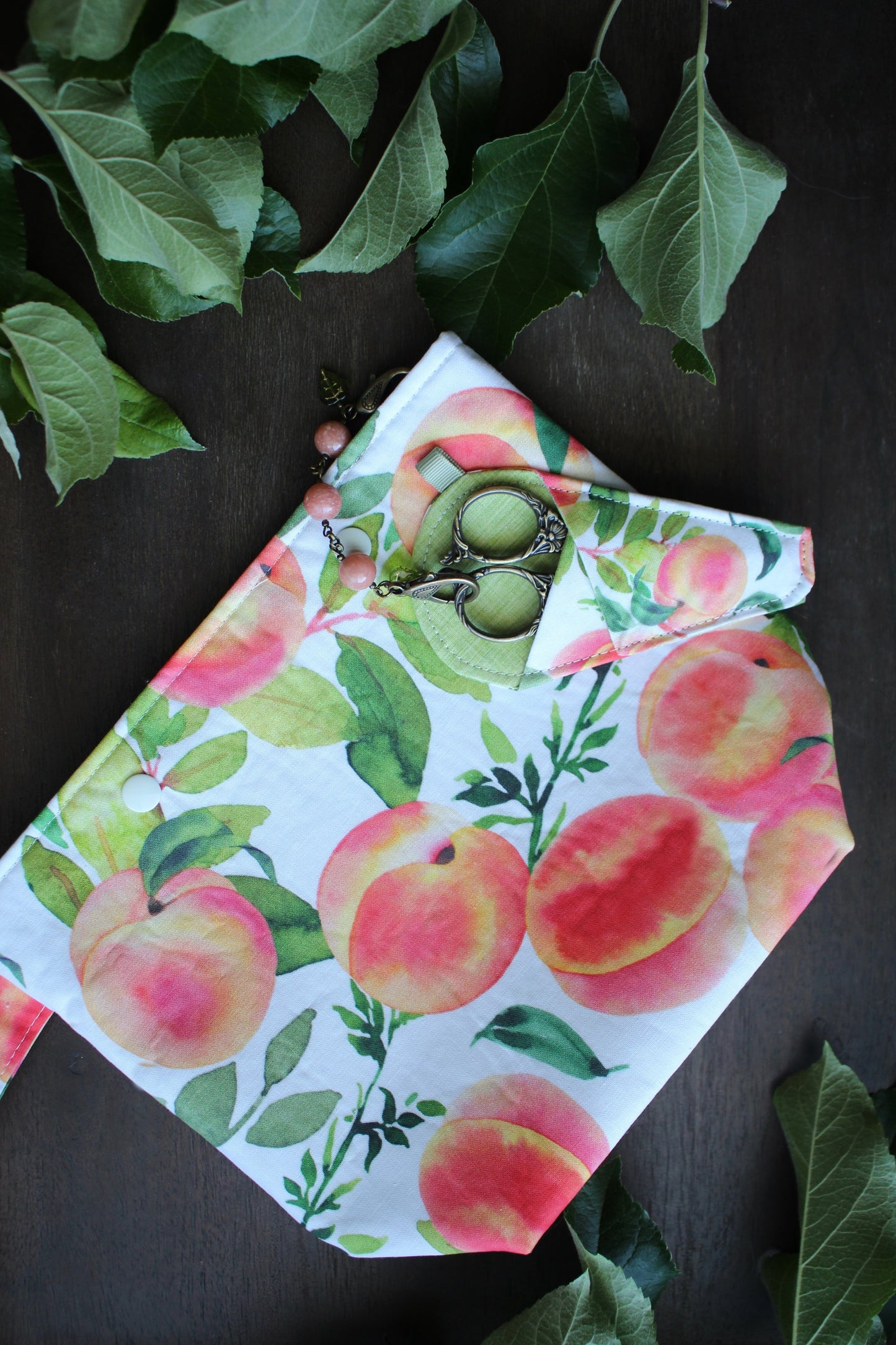 Perfectly Peach Project Bag