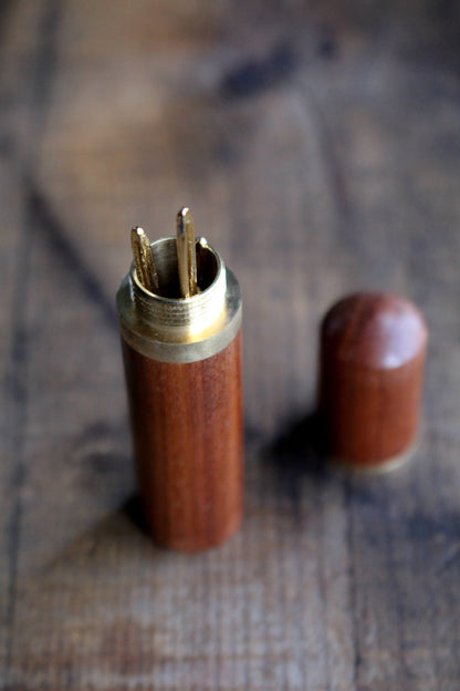 Wooden Tapestry Needle Case