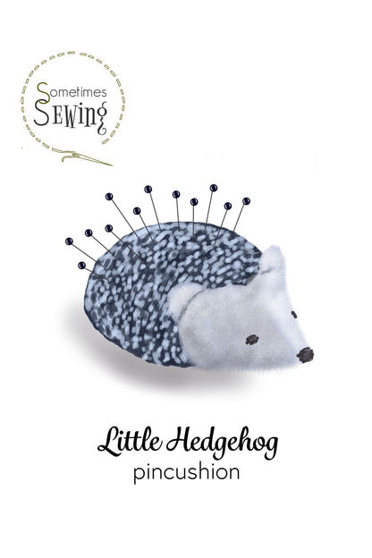 Easy Sewing Pattern • Little Hedgehog Pincushion PDF Sewing Pattern • DIY Gift for Sewists Easy Sewing Pattern