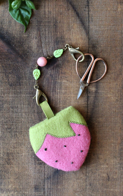 Scissor Keeper Pattern • Sweet Berry Scissor Pocket PDF Sewing Pattern • DIY Gift for Sewists Easy Sewing Pattern