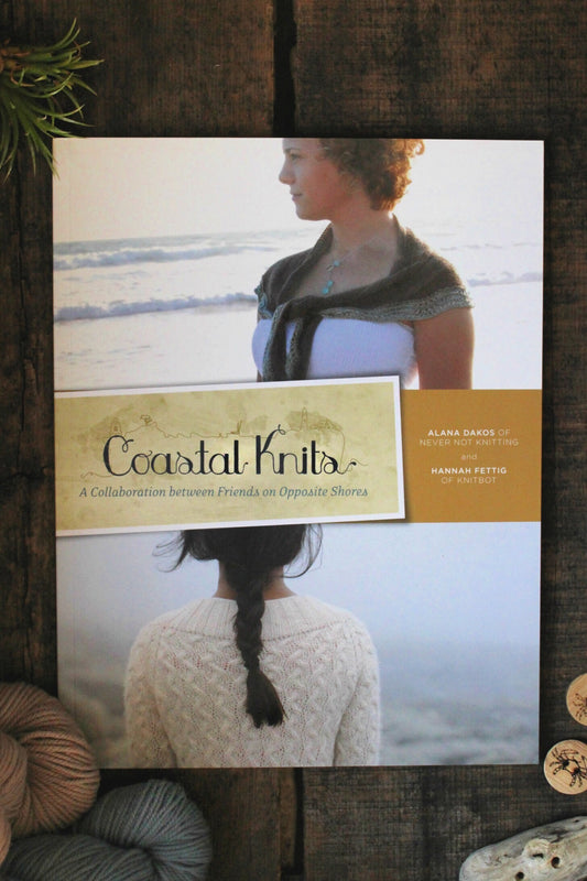Knitting Book • Coastal Knits Printed Book • Knitting Gift • Intermediate Knitting Patterns