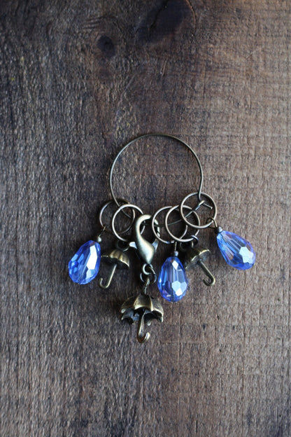 April Showers Bring May Flowers Stitch Markers