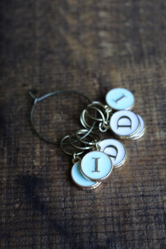 Stitch Markers • Increase & Decrease Stitch Markers for Knitting • Unique Knitting Gift